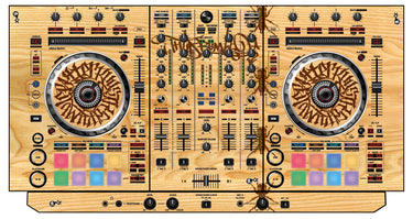 Pioneer DJ DDJ SX 3 Skin Thudrumble Wood